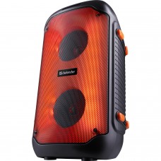 Акустична система 2.0 Defender Boomer 25, 25Вт RGB/BT/FM/USB/TF/AUX/MIC, чорна
