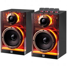 Акустична система 2.0 Defender Futuro, 20Вт Bluetooth/USB/TF/AUX, LED, чорна