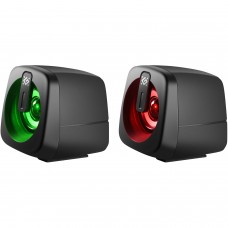 Акустична система 2.0 Defender J1, 6Вт, підсвітка, USB, чорна
