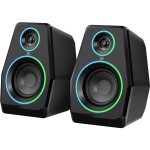 Акустична система 2.0 Defender Solar 10, 10Вт, Bluetooth, RGB підсвітка, USB, чорна Акустична система 2.0 Defender Solar 10, 10Вт, Bluetooth, RGB підсвітка, USB, чорна