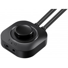 Акустична система 2.0 Defender Solar 10, 10Вт, Bluetooth, RGB підсвітка, USB, чорна