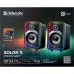 Акустична система 2.0 Defender Solar 11 10Вт, Bluetooth, RGB підсвітка, USB, чорна