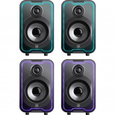 Акустична система 2.0 Defender Solar 11 10Вт, Bluetooth, RGB підсвітка, USB, чорна