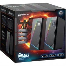 Акустична система 2.0 Defender Solar 3 10Вт, BT/Light USB