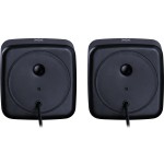 Акустична система 2.0 Defender Solar 7, 6Вт, RGB підсвітка, USB, чорна