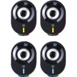 Акустична система 2.0 Defender Solar 8, 10Вт, Bluetooth, RGB підсвітка, USB, чорна