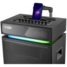 Акустична система 2.0 Defender Sound Factory, 140Вт Bluetooth/USB/TF/FM/15",LED,  wooden