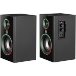 Акустична система 2.0 Solar 20 20Вт Bluetooth 5.0+3,5мм, RGB підсвітка, чорна Акустична система 2.0 Solar 20 20Вт Bluetooth 5.0+3,5мм, RGB підсвітка, чорна