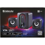 Акустична система 2.1 Defender V14 11Вт, Bluetooth, USB Акустична система 2.1 Defender V14 11Вт, Bluetooth, USB