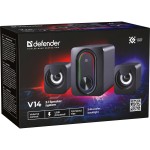 Акустична система 2.1 Defender V14 11Вт, Bluetooth, USB Акустична система 2.1 Defender V14 11Вт, Bluetooth, USB
