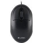 Мишка LogicConcept LM-11 3 кн 1000dpi чорна (M-LC-LM11)