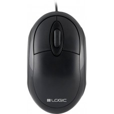 Мишка LogicConcept LM-11 3 кн 1000dpi чорна (M-LC-LM11)