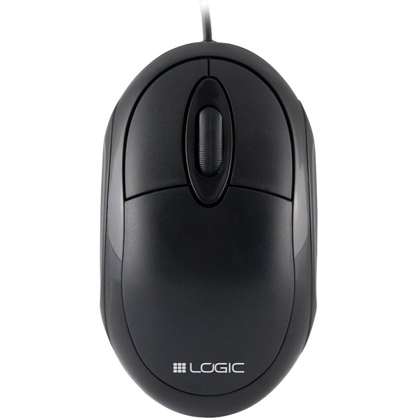 Мишка LogicConcept LM-11 3 кн 1000dpi чорна (M-LC-LM11)