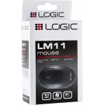 Мишка LogicConcept LM-11 3 кн 1000dpi чорна (M-LC-LM11)
