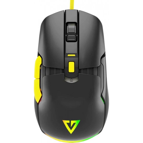 Мишка Modecom Jager Volcano ігрова 12400dpi 7кн RGB Hot-Swap custom чорна (M-MC-JAGER-100)