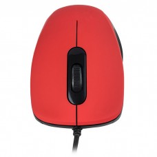 Мишка Modecom MC-M10S 3кн 1000dpi Silent червона (M-MC-M10S-500)