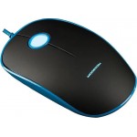 Мишка Modecom MC-M111 3кн 1600dpi чорно-синя (M-MC-M111-140) Мишка Modecom MC-M111 3кн 1600dpi чорно-синя (M-MC-M111-140)