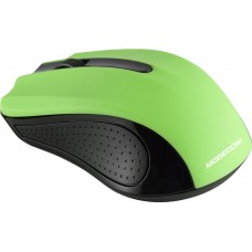 Мишка Modecom MC-WM9 бездротова 2кн 1200dpi нано ресівер чорна-зелена (M-MC-0WM9-180)