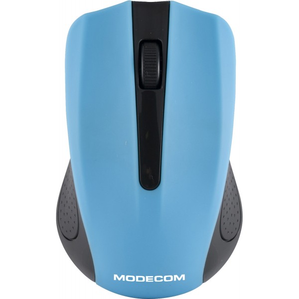 Мишка Modecom MC-WM9 бездротова 2кн 1200dpi нано ресівер чорна-синя (M-MC-0WM9-140)