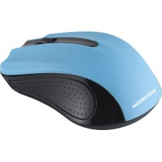 Мишка Modecom MC-WM9 бездротова 2кн 1200dpi нано ресівер чорна-синя (M-MC-0WM9-140)