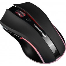 Мишка Modecom MC-WRM1 бездротова зарядка 3кн 1600dpi чорна (M-MC-WRM1-100)