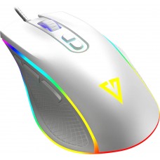 Мишка Modecom Veles Volcano ігрова 12800dpi 8кн RGB біла (M-MC-VELES-200)