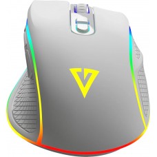 Мишка Modecom Veles Volcano ігрова 12800dpi 8кн RGB біла (M-MC-VELES-200)