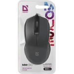 Мишка Defender #1 MM-310 3кн 1000 dpi чорна (52310)
