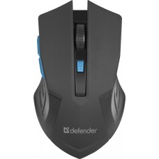 Мишка Defender Accura MM-275 бездротова 6 кн до 1600 dpi синій (52275)