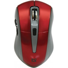 Мишка Defender Accura MM-965 бездротова 6 кн до 1600 dpi червона (52966)