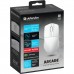 Мишка Defender Arcade GM-381 бездротова Bluetooth+2 4 ГГц ігрова 6 кн 26000 dpi 400mAh біла (52382)