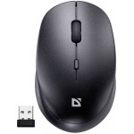 Мишка Defender Auris MB-027 бездротова 3 кн до 1600 dpi безшумна чорна (52027)