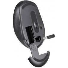 Мишка Defender Auris MB-027 бездротова 3 кн до 1600 dpi безшумна чорна (52027)