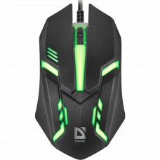 Мишка Defender Cyber MB-560L 4 кн 1200 dpi підсвітка 7 кол чорна (52560)