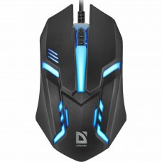 Мишка Defender Cyber MB-560L 4 кн 1200 dpi підсвітка 7 кол чорна (52560)