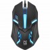 Мишка Defender Cyber MB-560L 4 кн 1200 dpi підсвітка 7 кол чорна (52560)