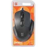 Мишка Defender Datum MB-347 4кн 1600dpi чорна (52347)