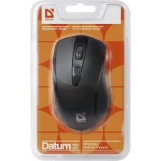 Мишка Defender Datum MM-265 бездротова 3 кн 1600 dpi чорна (52265)