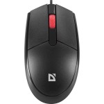 Мишка Defender Delta MM-523 3кн 1000dpi безшумна чорна (52523) Мишка Defender Delta MM-523 3кн 1000dpi безшумна чорна (52523)