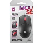 Мишка Defender Delta MM-523 3кн 1000dpi безшумна чорна (52523) Мишка Defender Delta MM-523 3кн 1000dpi безшумна чорна (52523)