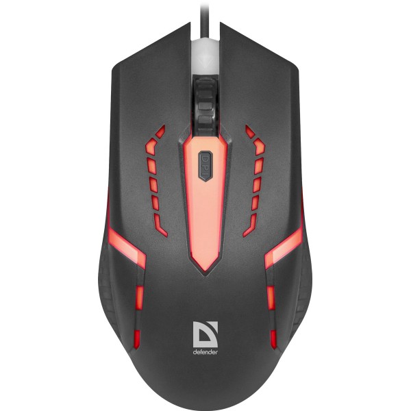 Мишка Defender Flash MB-600L 4 кн 1200 dpi 7 кол підсвітки (52600)