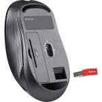 Мишка Defender Gassa MM-105 бездротова 6 кн 1600 dpi безшумна червона (52103)