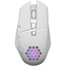 Мишка Defender Glory GM-514 ігрова бездротова 3200dpi 6кн LED біла (52513)