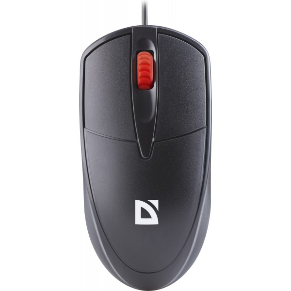 Мишка Defender Icon MB-057 3кн 1000 dpi безшумна чорна (52057)