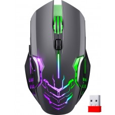 Мишка Defender Katana GM-511 бездротова ігрова 6кн 3200 dpi 400 mAh чорна (52511)