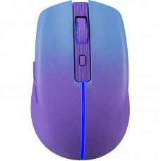 Мишка Defender Mystery MM-301 бездротова Bluetooth+2 4G 1600 dpi 4кн 500mAh LED фіолетова (52301)