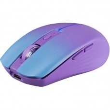 Мишка Defender Mystery MM-301 бездротова Bluetooth+2 4G 1600 dpi 4кн 500mAh LED фіолетова (52301)