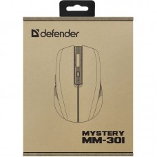 Мишка Defender Mystery MM-301 бездротова Bluetooth+2 4G 1600 dpi 4кн 500mAh LED фіолетова (52301)
