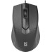 Мишка Defender Optimum MB-270 3кн 1000dpi чорна (52270)