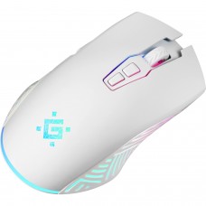 Мишка Defender Pandora GM-502 бездротова ігрова 7кн 3200 dpi 500 mAh біла (52502)